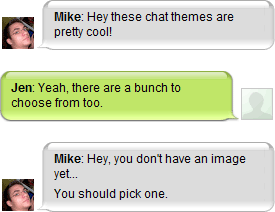 iChat skin for Google Talk